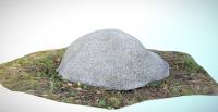Декоративный камень на люк D70/30 в Рязани
